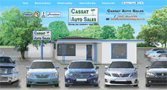 Desktop Screenshot of cassatautosales.com